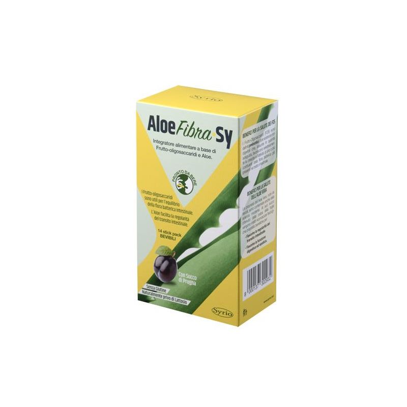 Aloe Vera Fibra Supplemento - Confezione da 14 Stick da 210 ml