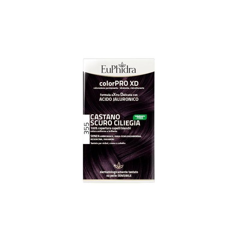 Euphidra Colorpro XD 355 - Tinta Capelli Castano Scuro Ciliegia