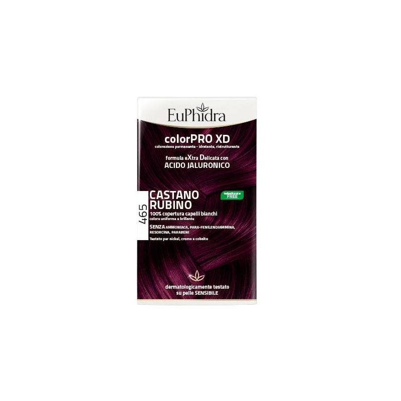 Euphidra Colorpro XD 465 Tinta Capelli in Castano Rubino