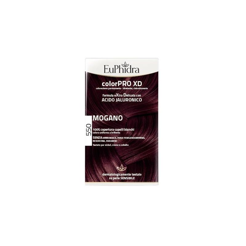 Euphidra Colorpro XD 550 - Tinta Capelli Colore Mogano Intenso