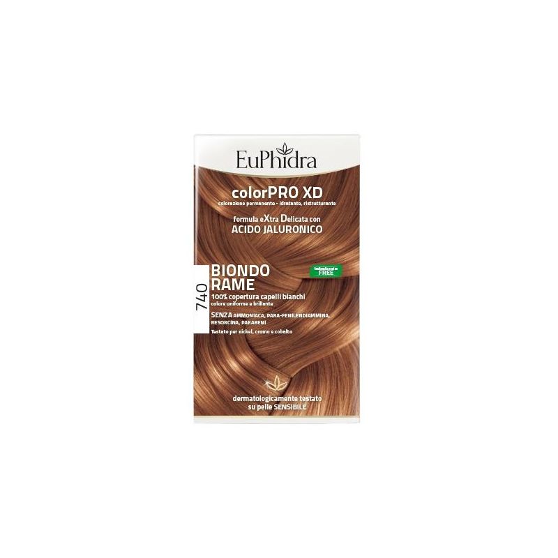 Euphidra ColorPro XD 740 - Tinta Capelli Biondo Rame
