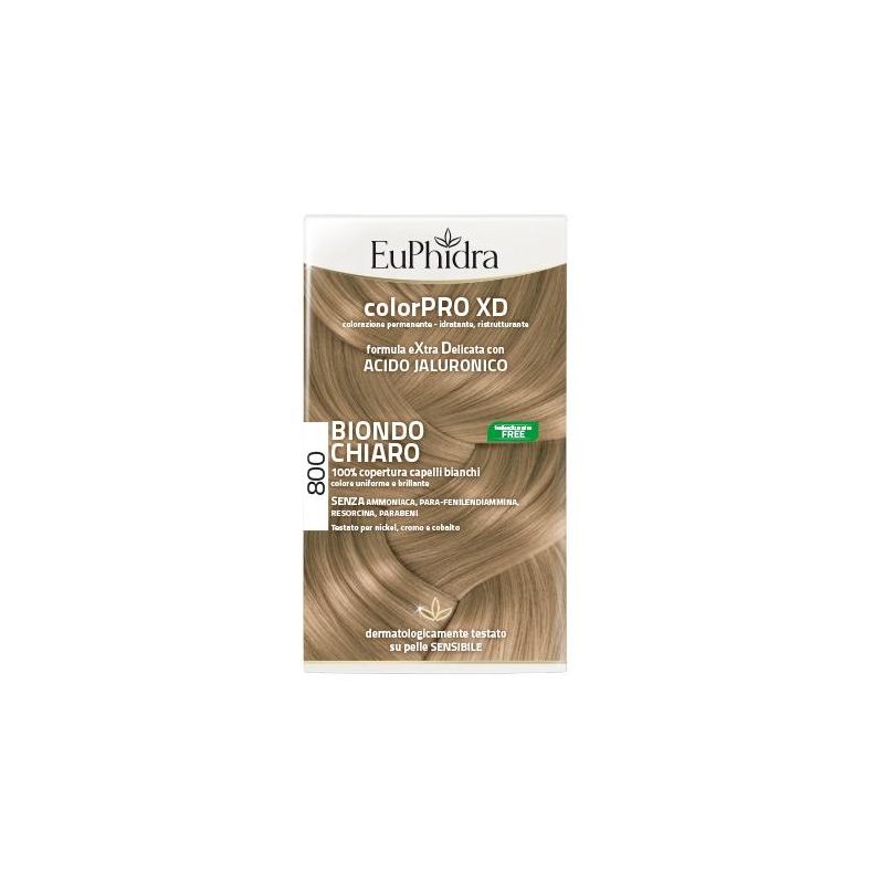 Euphidra ColorPro XD 800 - Colorazione Capelli Biondo Chiaro