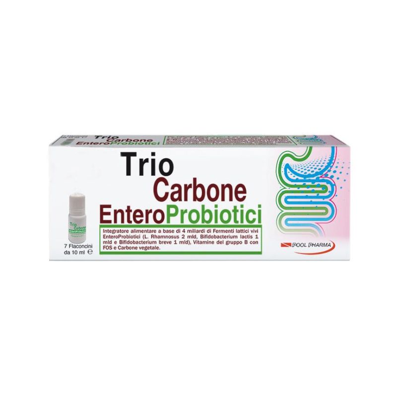Enteroprobiotici Triocarbone - Confezione da 7 Flaconcini