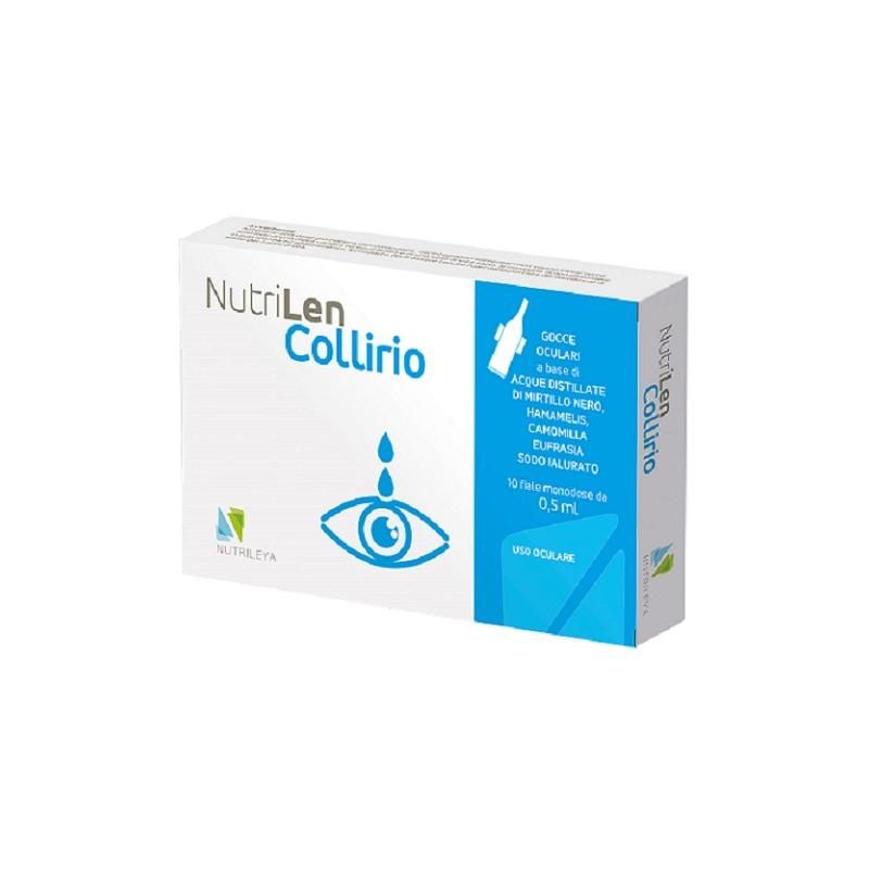 Nutrilen Collirio - Gocce per gli Occhi, 10 Fiale da 0,5ML