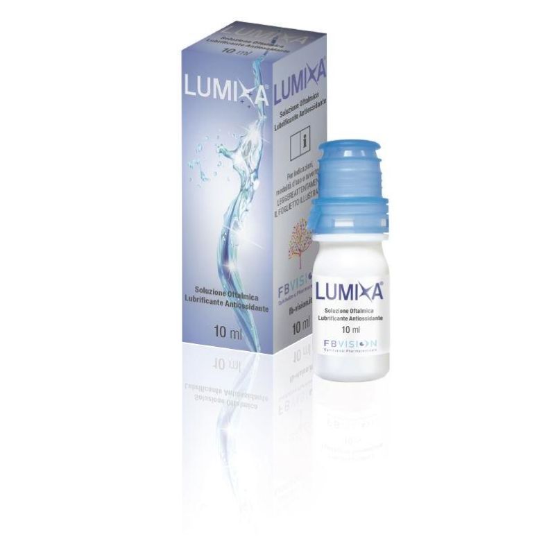 Lumixa Soluzione Lubrificante e Antiossidante per la Cura degli Occhi, 10ml