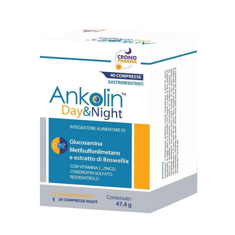 Ankolin Day & Night - Trattamento Completo 24hr (40 Compresse)