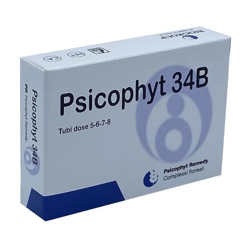 Psicophyt Remedy 34B - Confezione da 4 Tubi da 1,2g