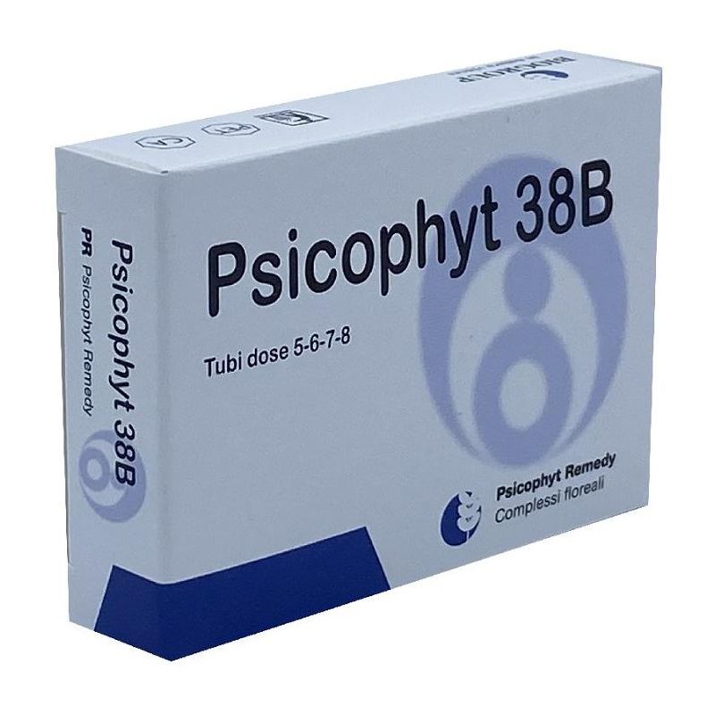 PsicoPhyt Remedy 38B - Confezione da 4 Tubi da 1,2g