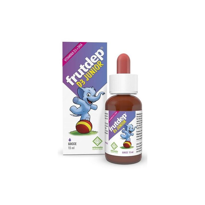 Frutdep D3 Junior Supplemento di Vitamina - 15ml