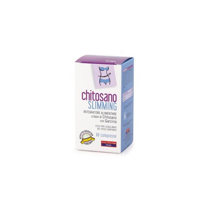 Chitosano Slimming: Compresse Dimagranti, Confezione da 60 Pezzi