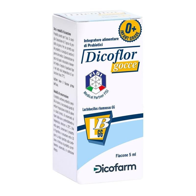 Dicoflor Gocce per la Salute Digestiva, 5 ml