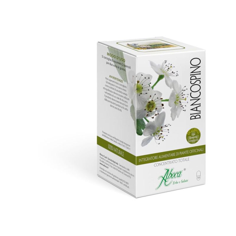 Aboca Biancospino: Opercoli Concentrati da 50 Pezzi