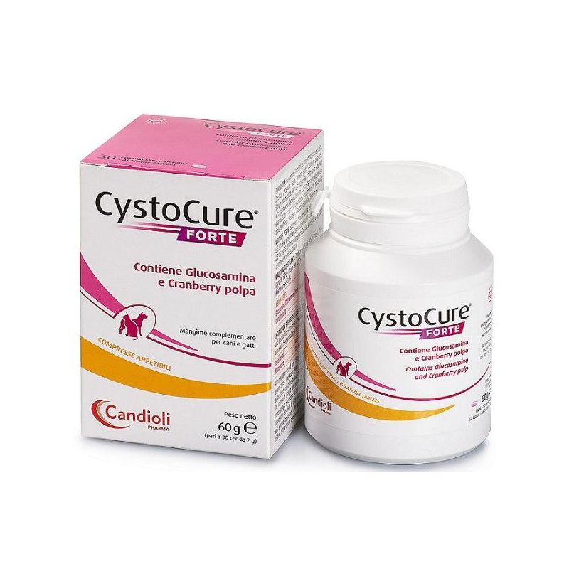 Cystocure Integratore Alimentare per Cani e Gatti - 30 Compresse