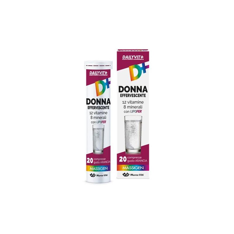 Massigen Dailyvit+ Donna - Compresse Effervescenti Multivitaminiche