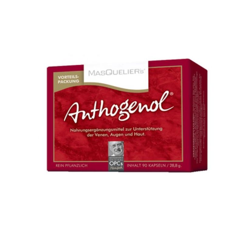 Masquelier's Anthogenol Integratore Antiossidante - 90 Capsule