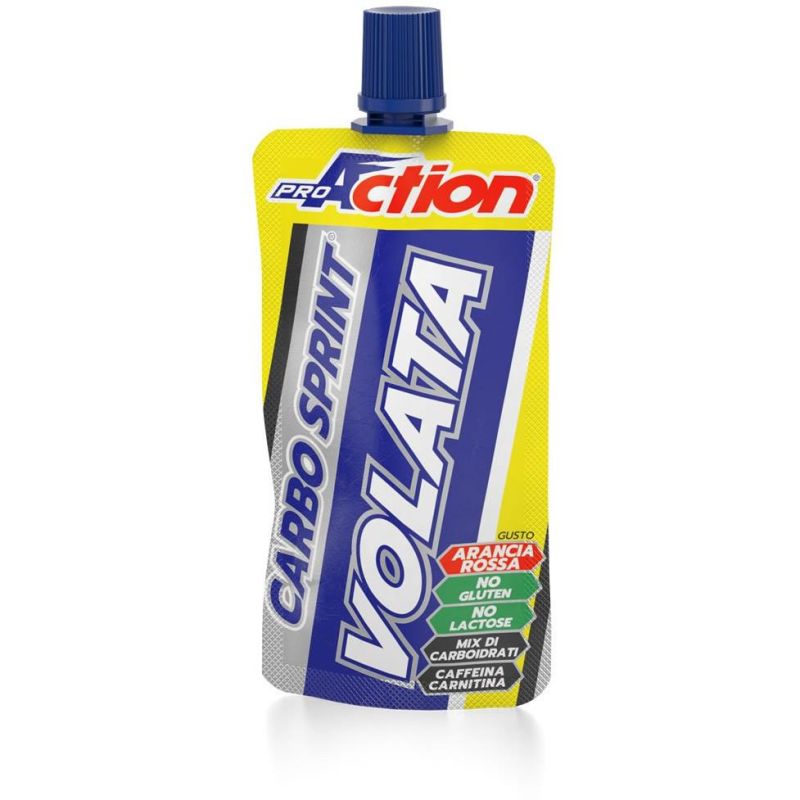 Proaction Carbo Sprint Volata - Booster Energetico all'Arancia Rossa - 50ml
