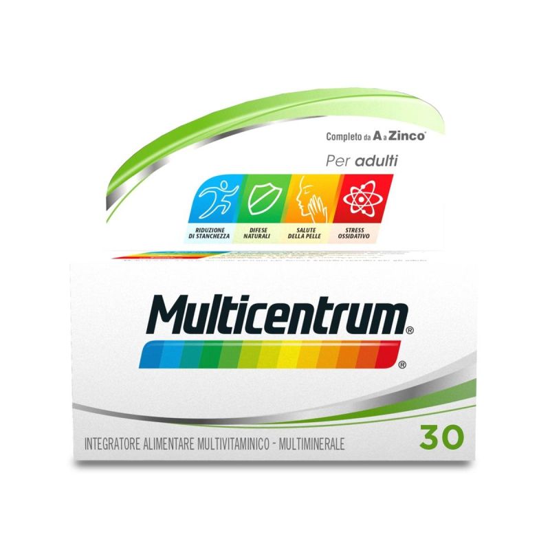 Multicentrum Adulti: Integratore Multivitaminico 30 Compresse