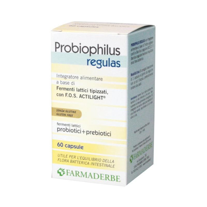 Probiophilus Regulas - Probiotici Salutari in 30 Capsule da 15g