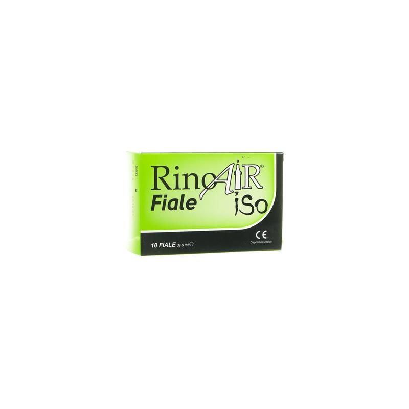 Fiale Rinoair Iso da 10x5ml per Aiuto alla Respirazione