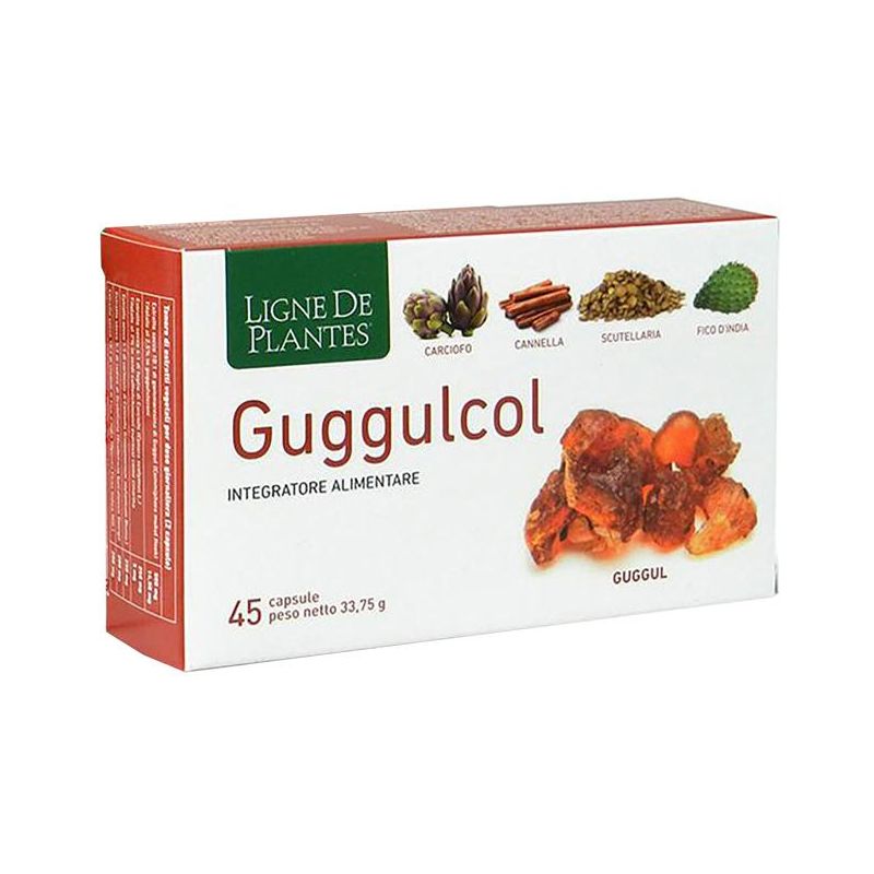Guggulcol - Integratore Naturale per il Colesterolo, 45 Capsule