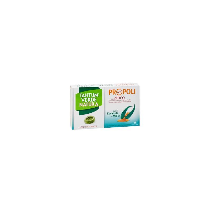 Tantum Verde Natura - Pastiglie Soothing Eucalipto e Miele - 15 Pezzi