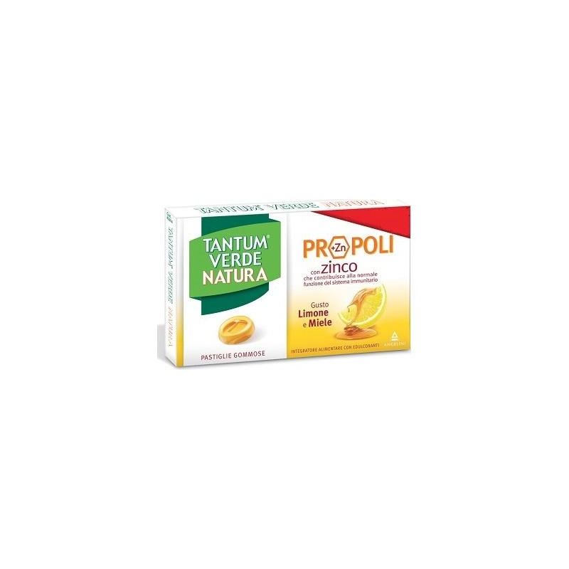 Tantum Verde Pastiglie Gommose al Sapore di Limone e Miele - Confezione da 15