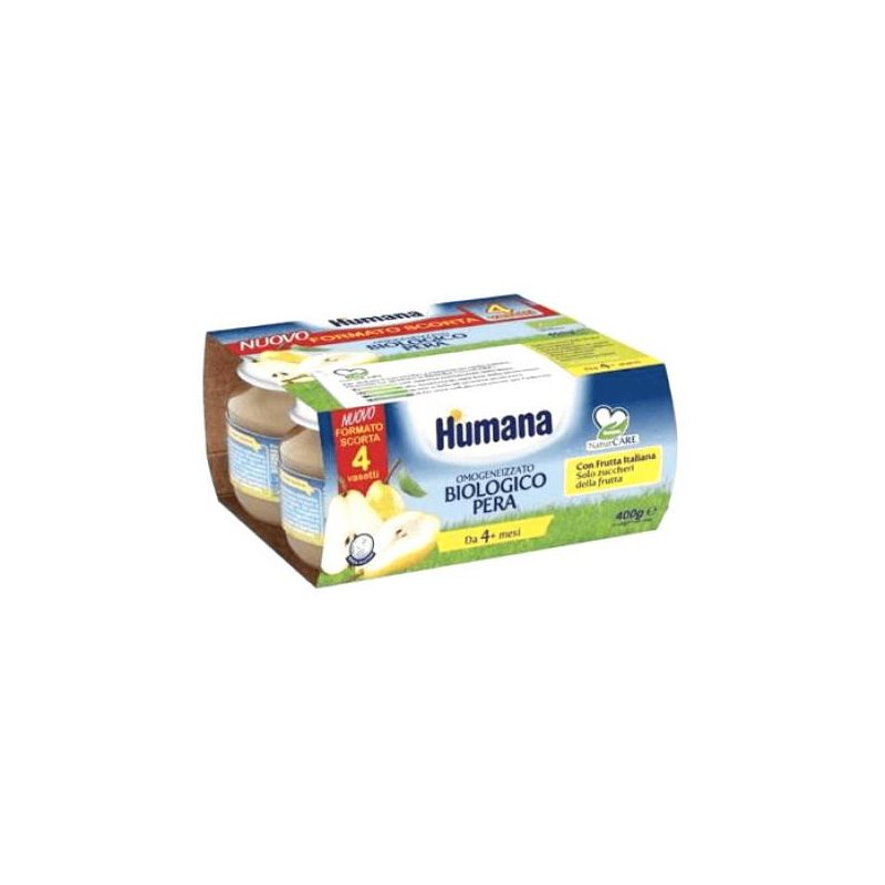Humana Bio Omogeneizzato di Pera 4x100g