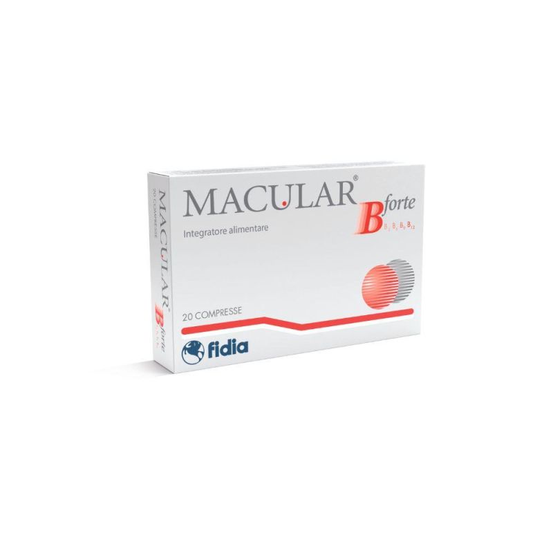 Macular B Forte Supplemento per la Salute Oculare, 20 Compresse