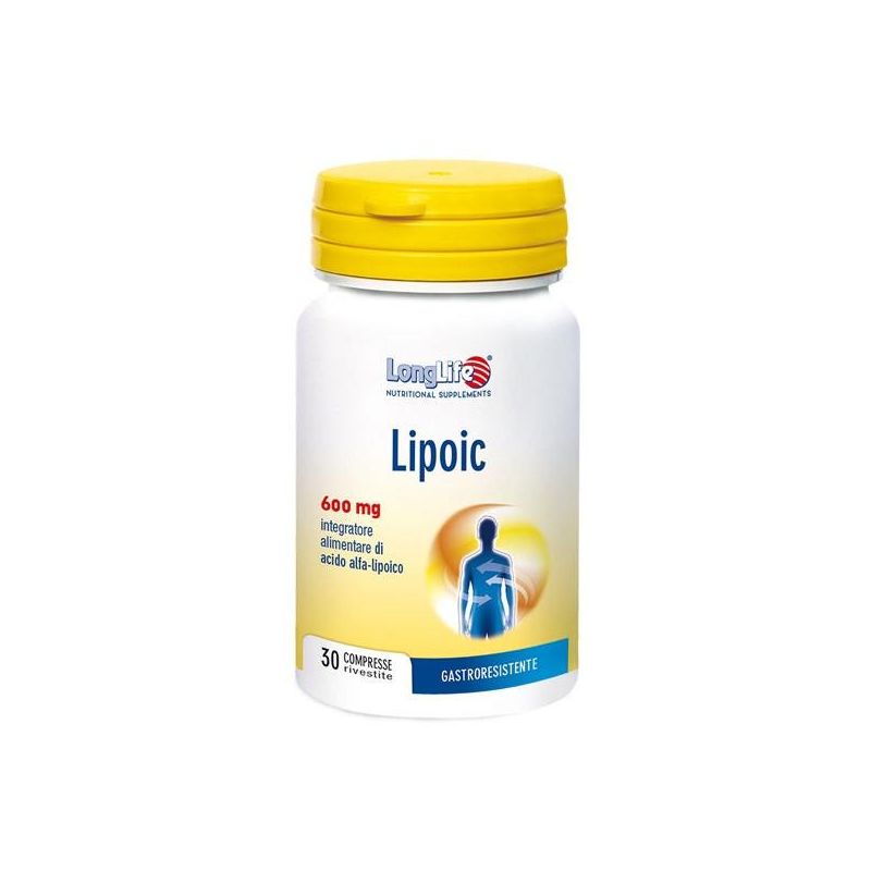 Longlife Lipoic - 30 Compresse di Lunga Durata