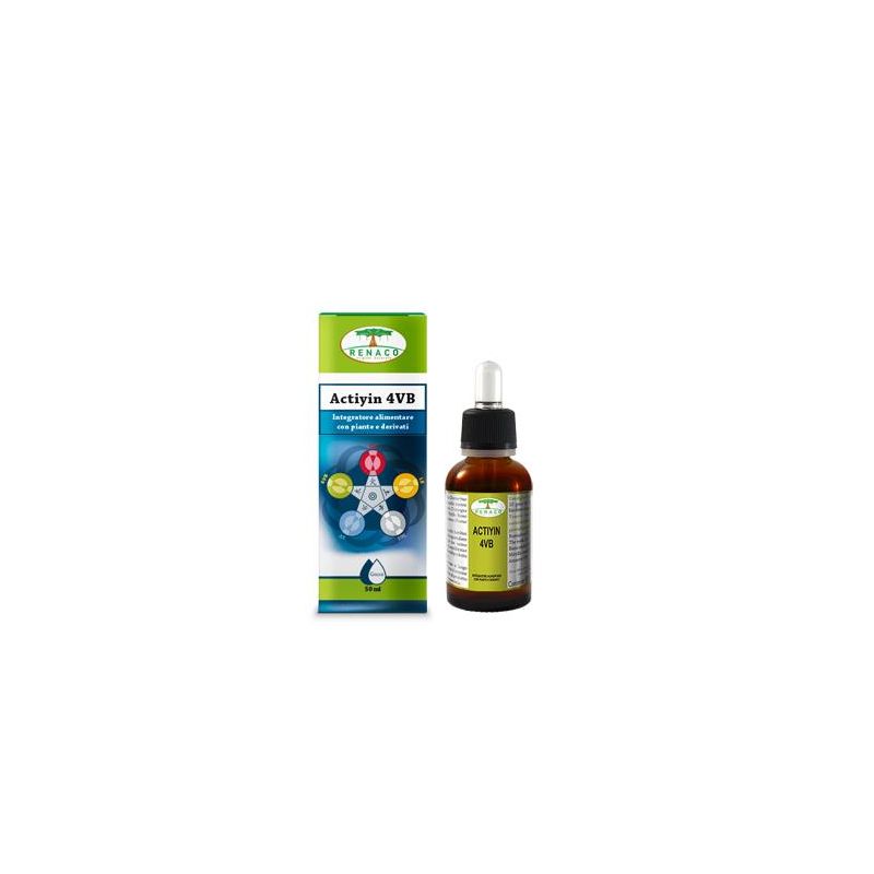 Renaco Actiyin 4VB Gocce Salute e Benessere - Flacone da 50 ml