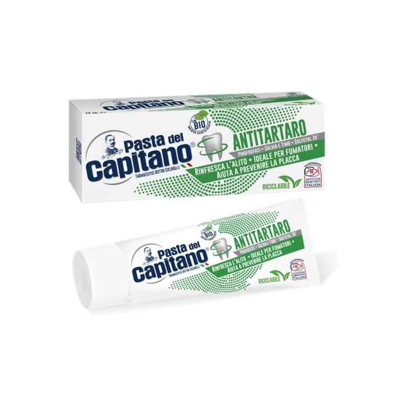 Dentifricio Antitartaro Pasta Del Capitano - Tubo da 100ml