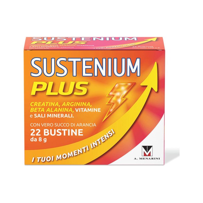 Sustenium Plus - Integratore Energetico in Bustine - Confezione da 22