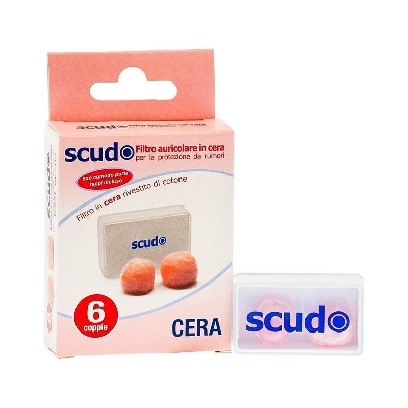 Scudo Earplug in Cera - Set da 6 Coppie