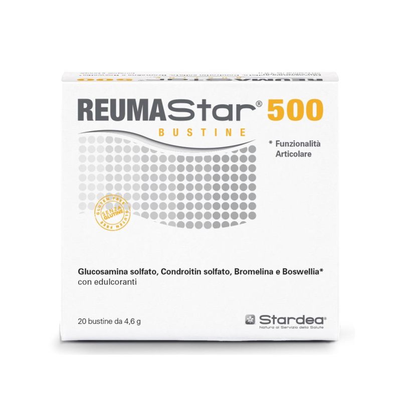 Reumastar 500 - Pacchetto da 20 Bustine per il Supporto Articolare