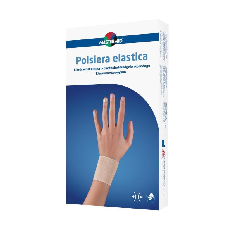 Master-Aid Polsiera Elastica Taglia 3 - Supporto per Polso 24-30 cm