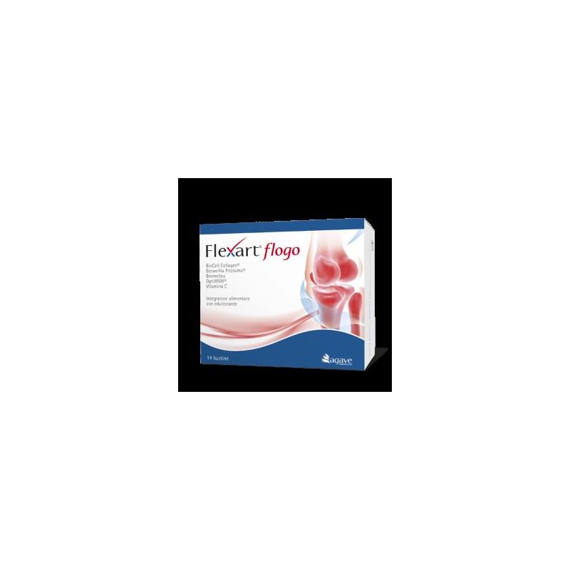 Flexart Flogo - 14 Bustine Effervescenti per la Salute Articolare