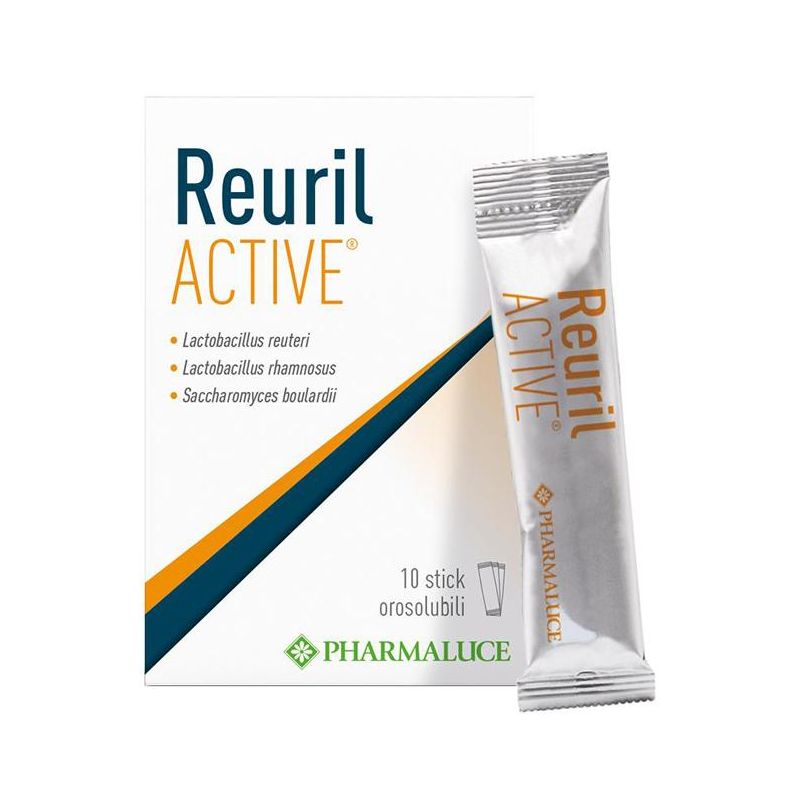Reuril Active - Pacco da 10 Stick Salutari
