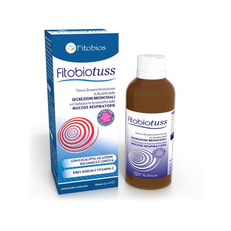 Fitobiotuss Sciroppo Naturale per il Sollievo Respiratorio - 150ml