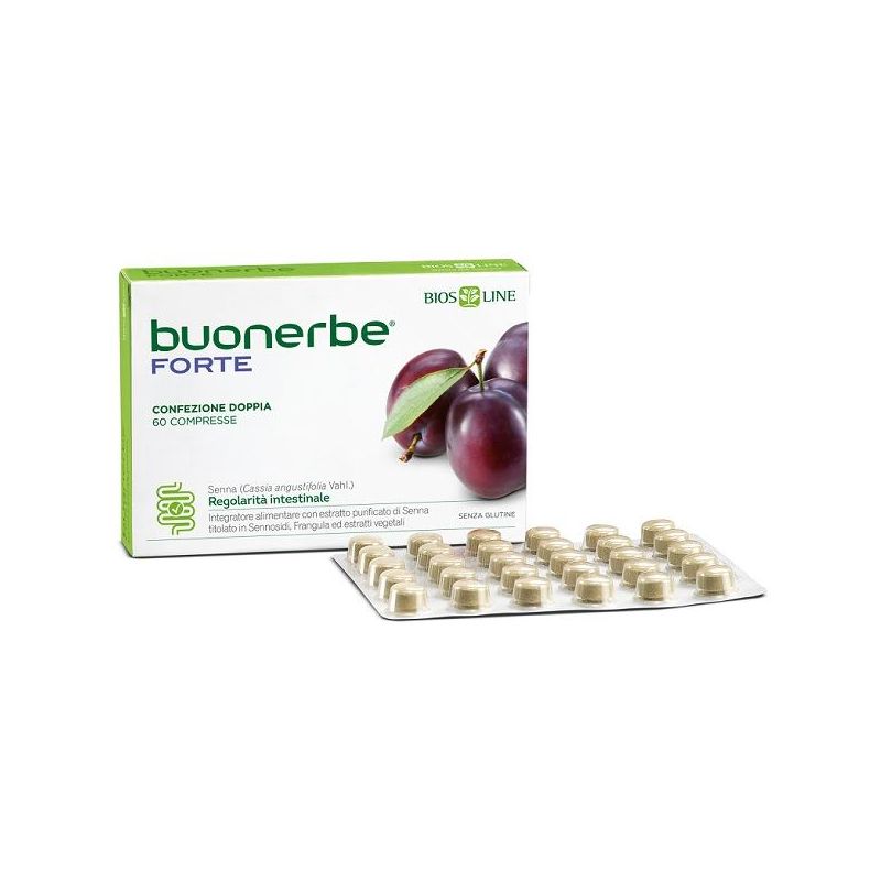 Biosline Buonerbe Forte - Integratore Alimentare, 60 Compresse