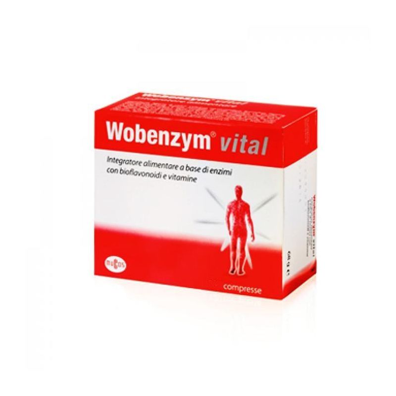 Wobenzym Vital Integratore - Confezione da 240 Compresse
