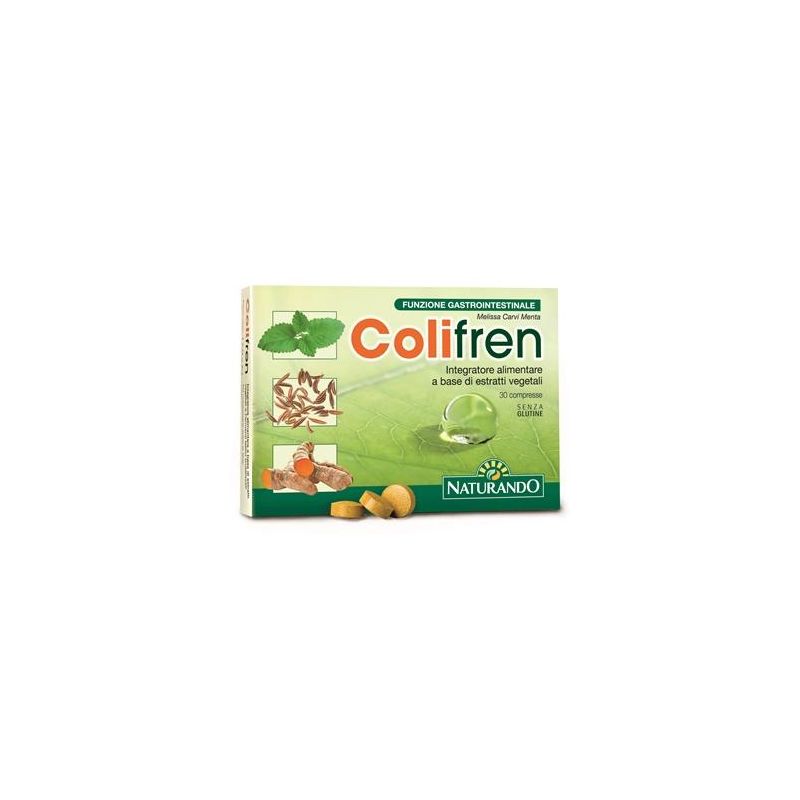 Colifren - Integratore Digestivo, Confezione da 30 Compresse