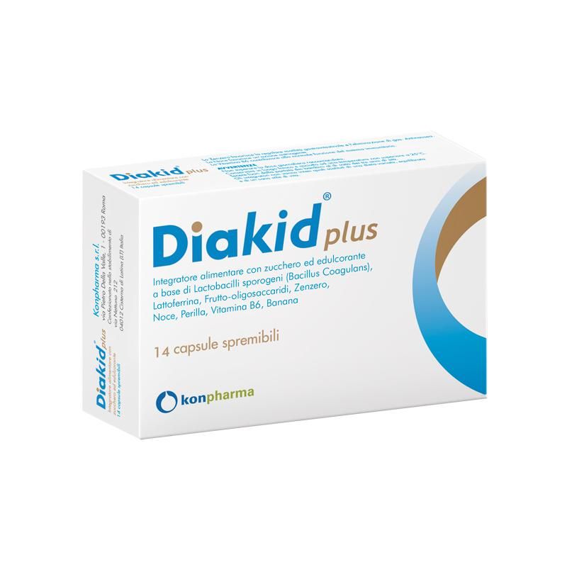 Diakid - 14 Capsule Spremibili per la Salute Digestiva