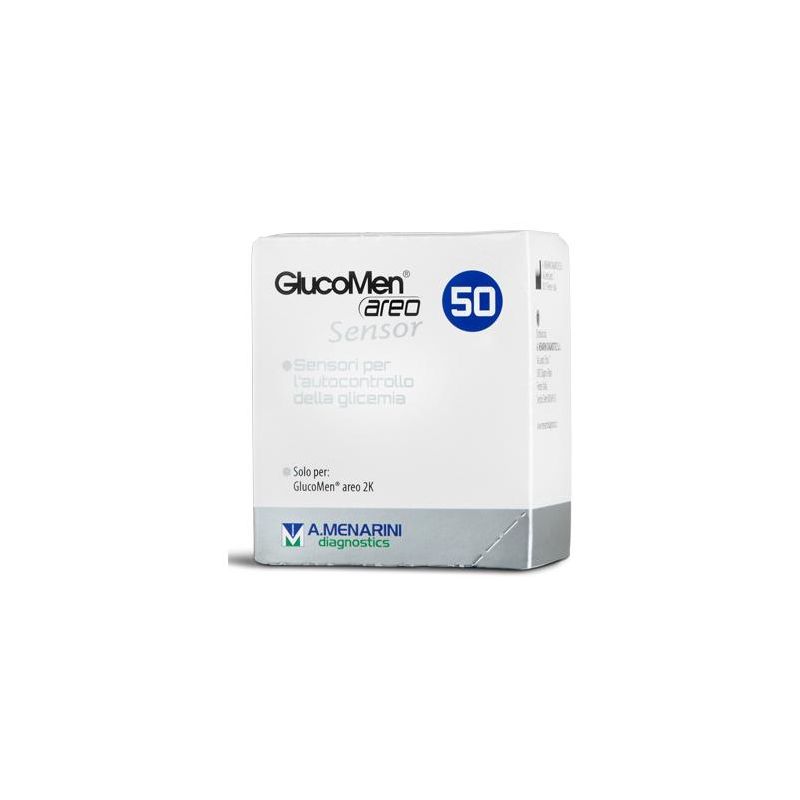 Strisce per Analisi Glucosio Glucomen Aero Sensor - 50 Pezzi