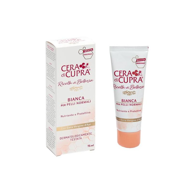 Cera Di Cupra Crema Viso Bianca per Pelli Normali, 75ml