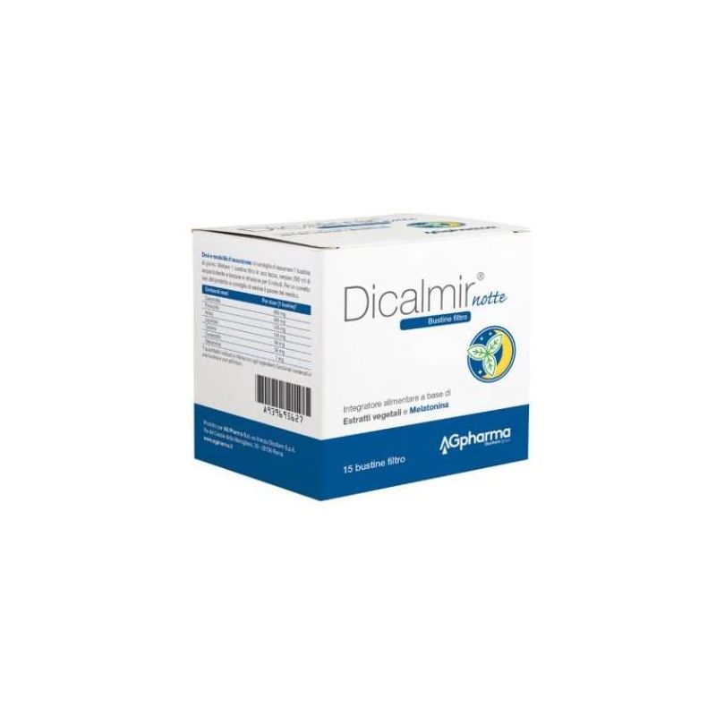 Dicalmir Notte - Confezione da 15 Filtri per Infusione Notturna