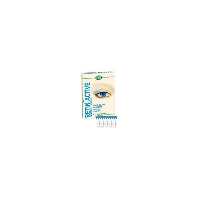 Esi Retin Active Mirtillo - Gocce Oculari Rinfrescanti, 10x0,5ml