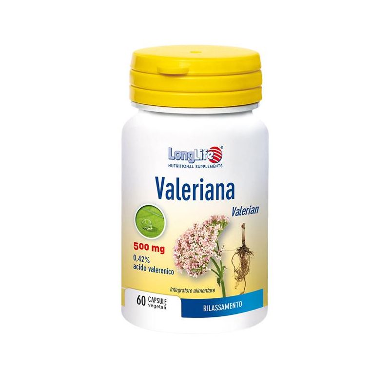 Valeriana Longlife - 60 Capsule per Benessere Prolungato