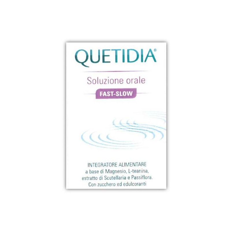 Quetidia Soluzione Orale a Rilascio Veloce e Lento 150ml