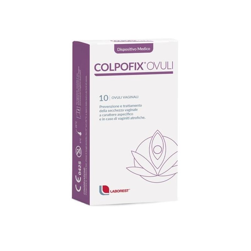 ColpoFix Ovuli Vaginali - Confezione da 10 Pezzi