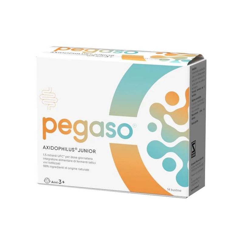 Pegaso Axidophilus Junior: Probiotico in Bustine da 1.5g - Confezione da 14